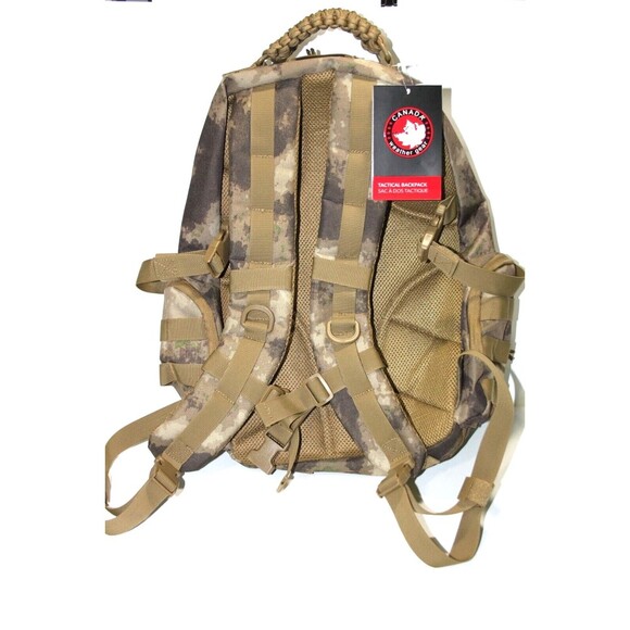 Canada Weather Gear Tactical Camo Print Backpack 100% Authentic NEW Compression - Picture 9 of 13